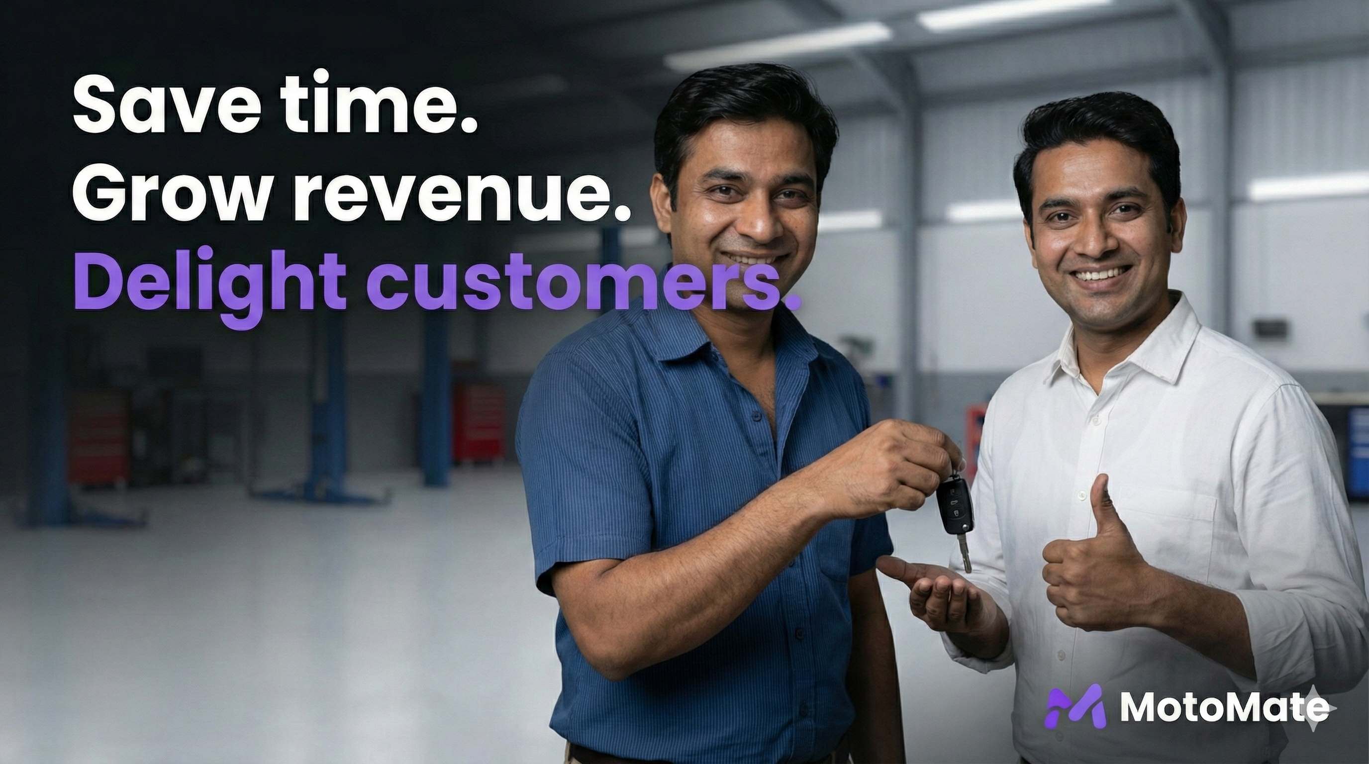 Save time. Grow revenue. Delight customers.