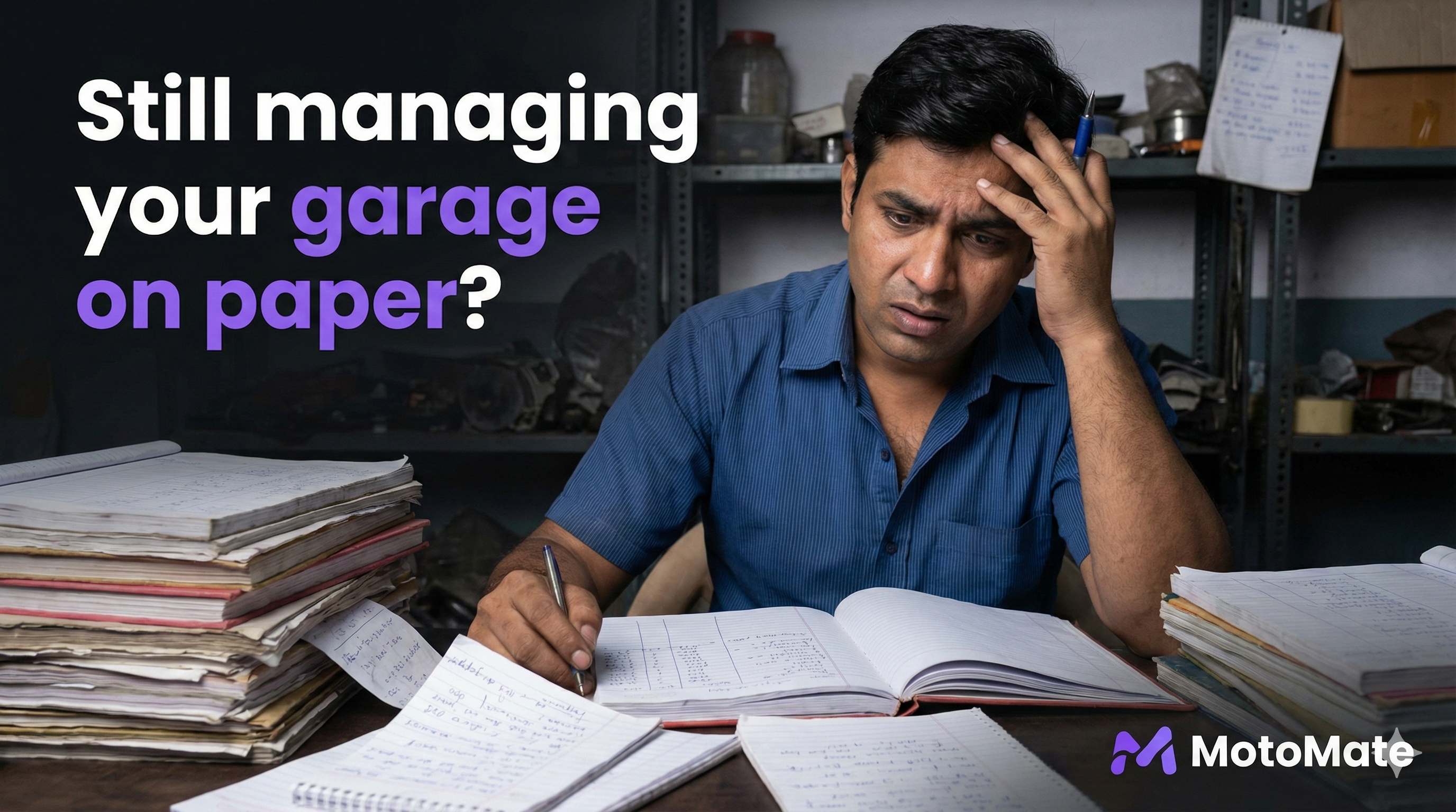 Still managing your garage on paper?